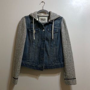 GARAGE Denim Sweater Jacket